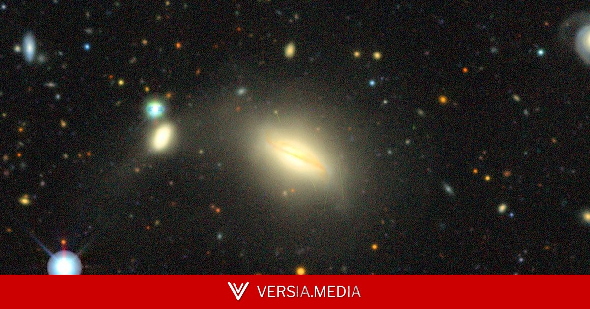 Ambiente cósmico molda estrutura das galáxias de transição, que estão parando de gerar novas estrelas